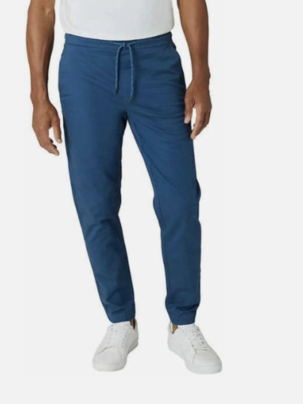 Chaps Jogger Men Size XXL Flex Twill Stretch Adjustable Drawcord Cotton Blend
